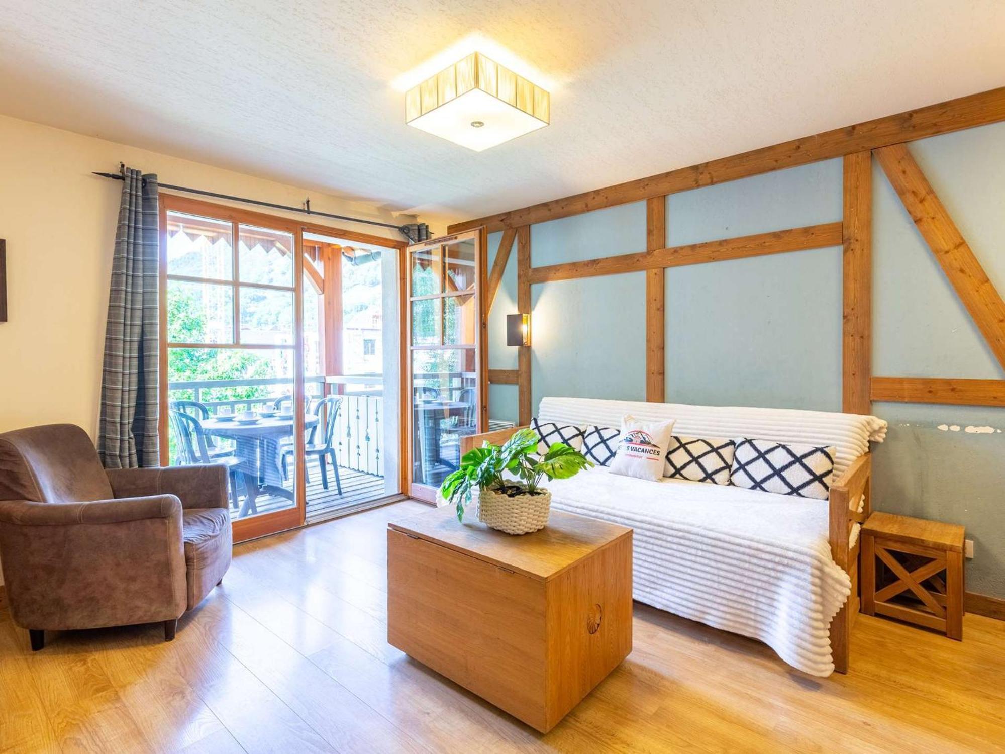 Appartement 10 Pers Avec Piscine, Sauna Et Parking En Centre-Ville De Saint-Lary-Soulan - Fr-1-296-394 Buitenkant foto