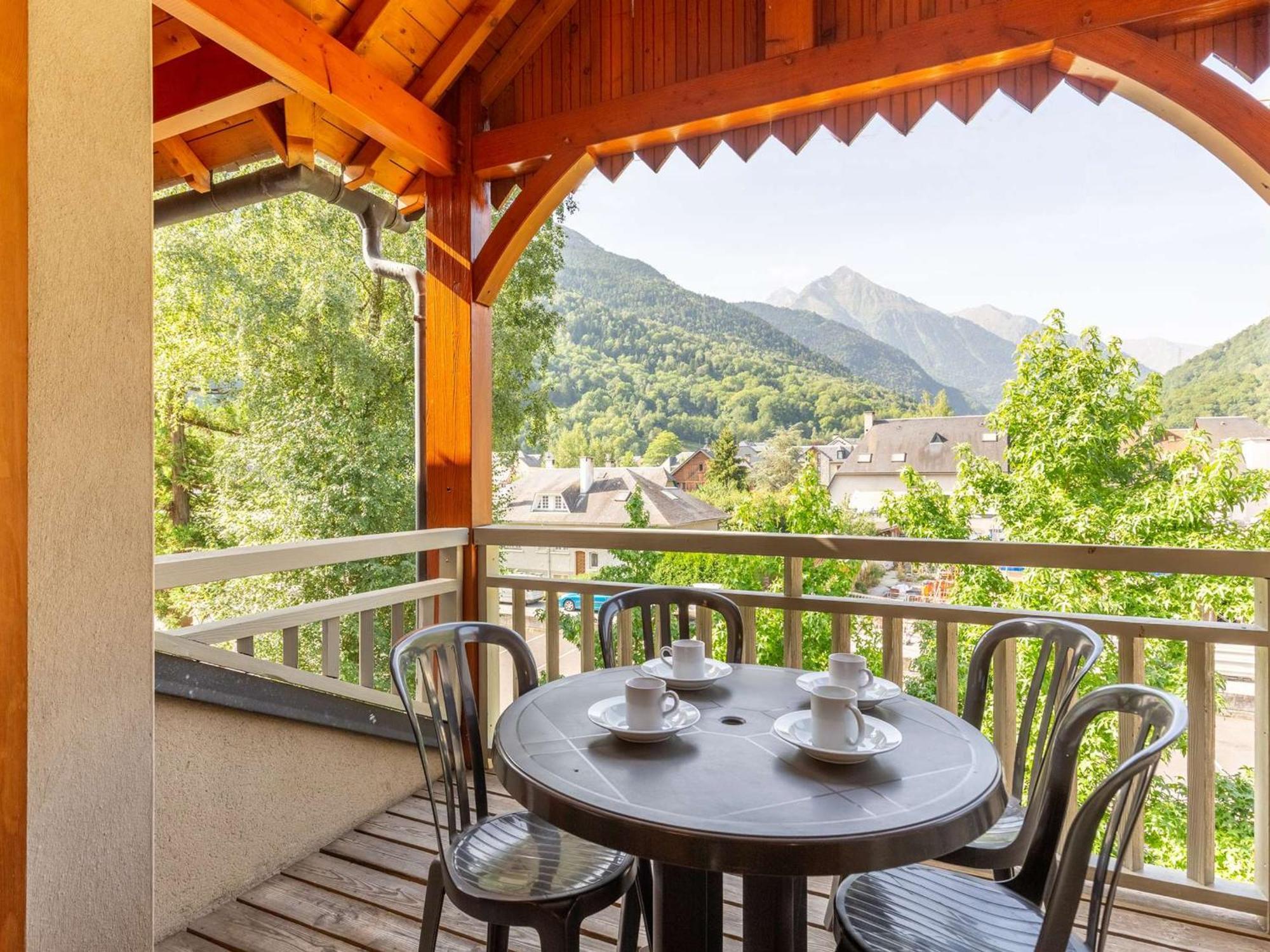 Appartement 10 Pers Avec Piscine, Sauna Et Parking En Centre-Ville De Saint-Lary-Soulan - Fr-1-296-394 Buitenkant foto