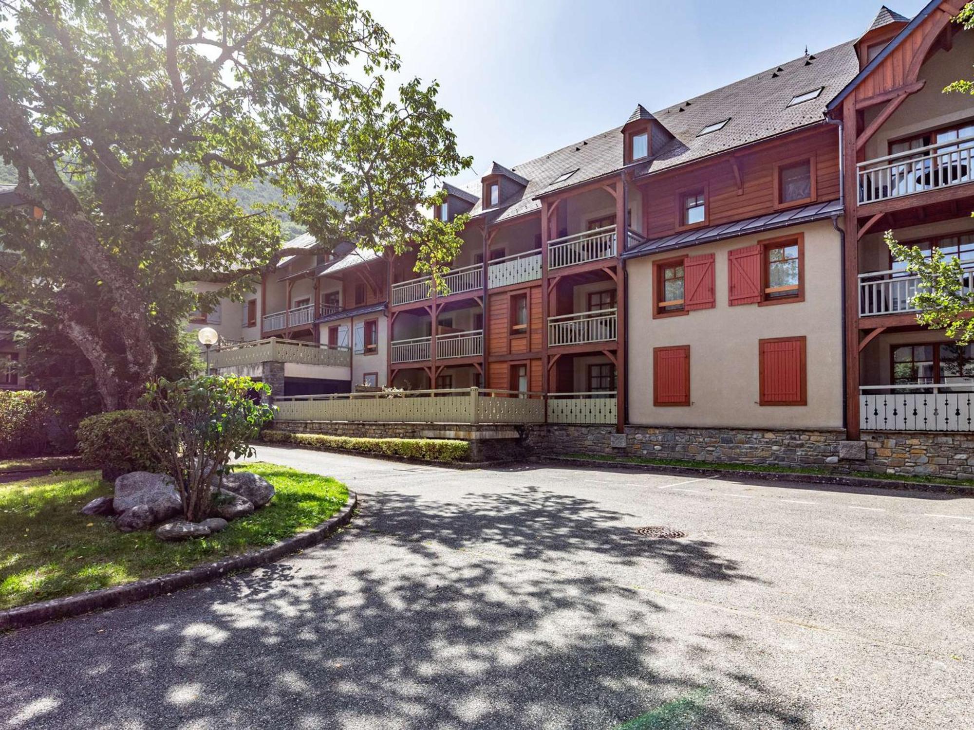 Appartement 10 Pers Avec Piscine, Sauna Et Parking En Centre-Ville De Saint-Lary-Soulan - Fr-1-296-394 Buitenkant foto