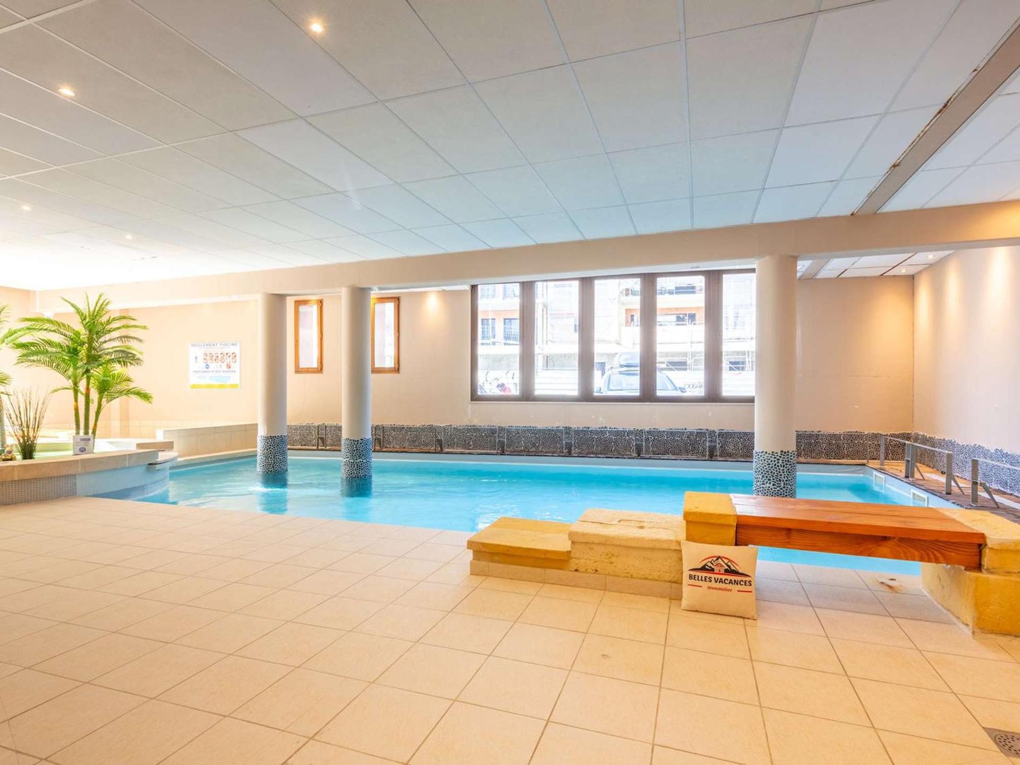 Appartement 10 Pers Avec Piscine, Sauna Et Parking En Centre-Ville De Saint-Lary-Soulan - Fr-1-296-394 Buitenkant foto