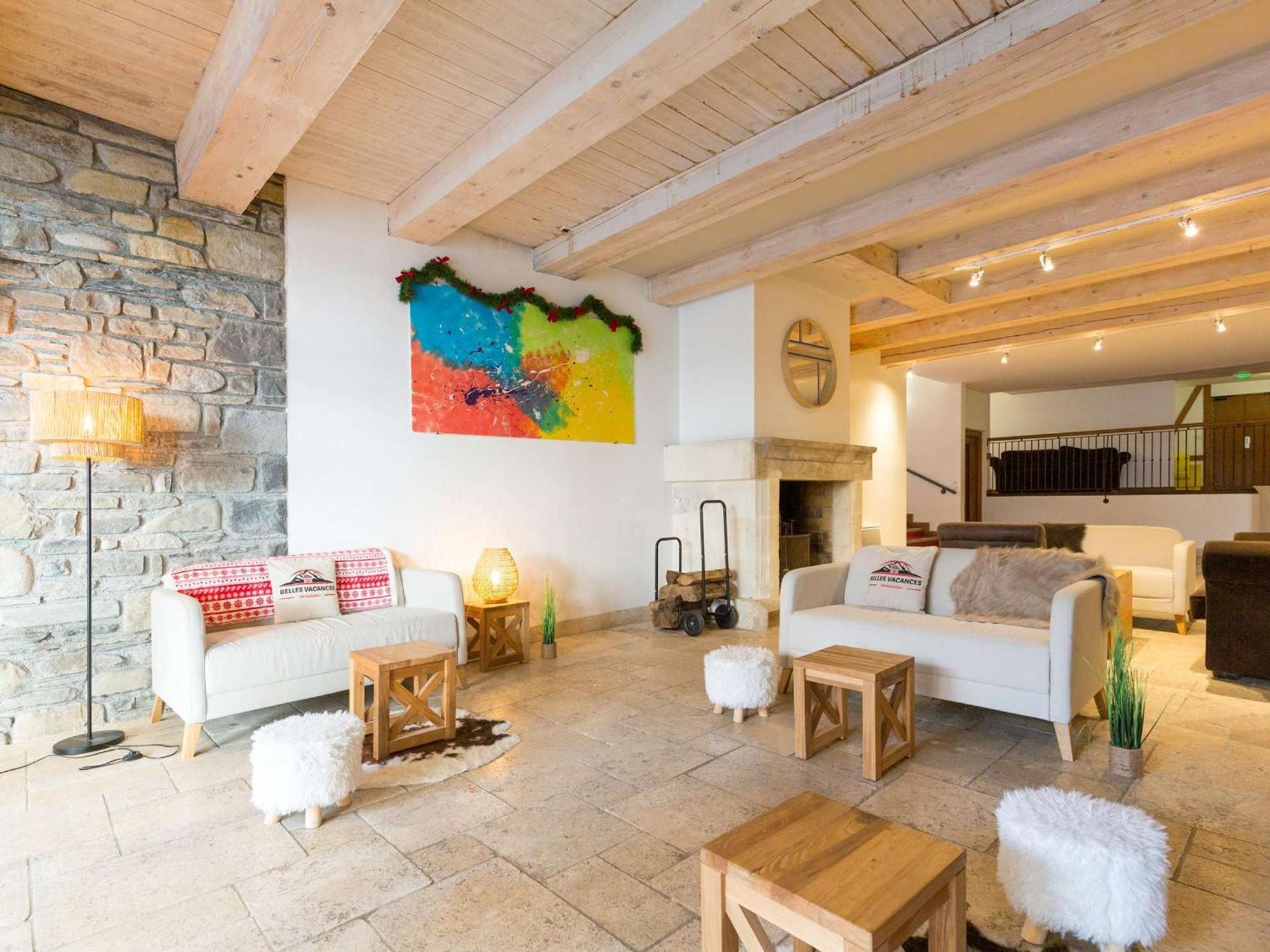 Appartement 10 Pers Avec Piscine, Sauna Et Parking En Centre-Ville De Saint-Lary-Soulan - Fr-1-296-394 Buitenkant foto